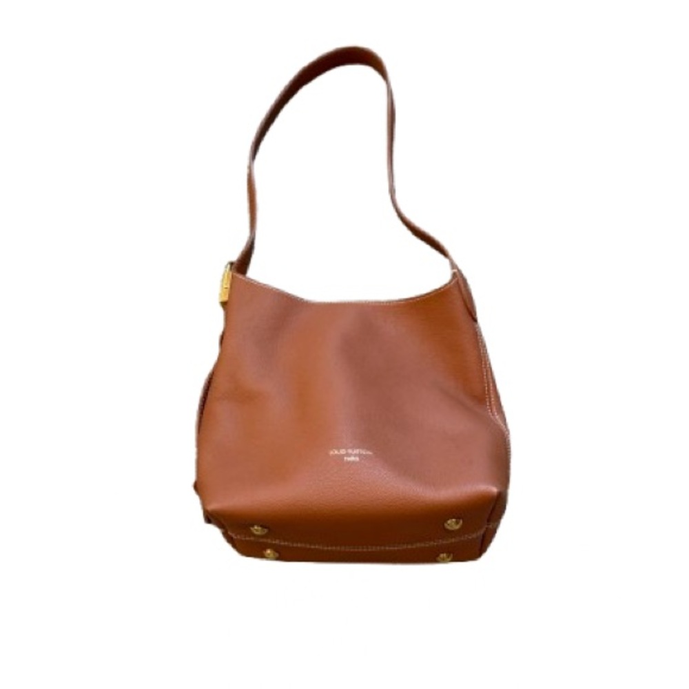 Louis Vuitton Cognac Leather Shoulder Bag Low Key Hobo PM